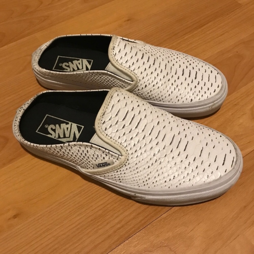 Snake skin Vans